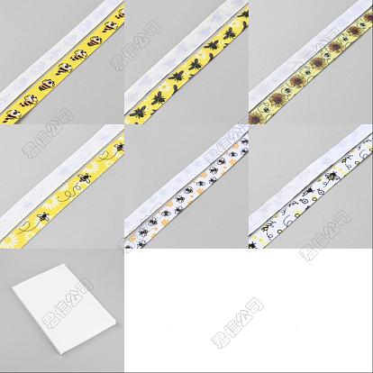 6 свертывает полиэфирные ленты, пчелы-паровики