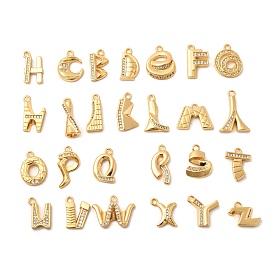 Латунные микро проложить кубического циркония прелести, без никеля , реальный 18 k позолоченный