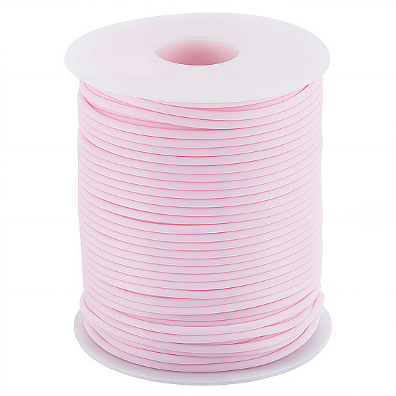 1 рулон полой трубы ПВХ трубчатый синтетический резиновый шнур, обернутый вокруг белой пластиковой катушке