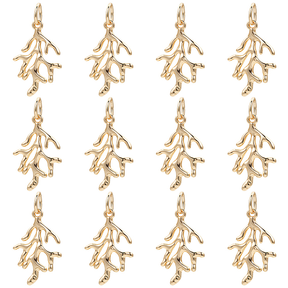 Латунные подвески, с целью перехода в кольце, реальный 18 k позолоченный