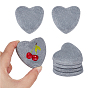 Roches peintes en marbre en forme de cœur, pavé de peinture bricolage pour enfants