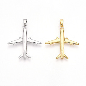 Латунные подвески, без кадмия и без свинца, прелести самолета