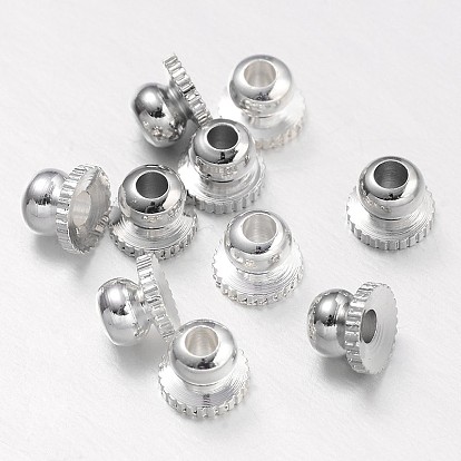 Spacer бисер латунные, баррель