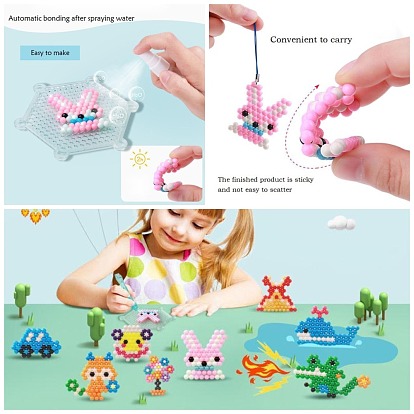 Fuse Beads Kit for Kids - 11000 Pcs & 30 Colors | Meland