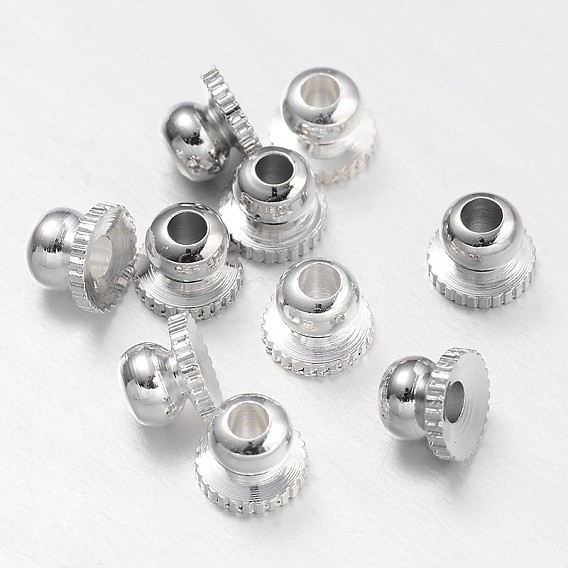 Spacer бисер латунные, баррель