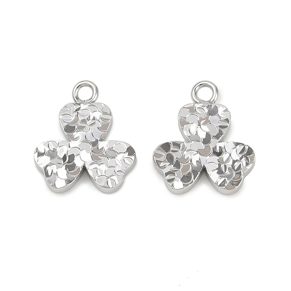 Латунные подвески, без кадмия, без никеля и без свинца, клевер амулеты