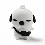 PVC Plastic Pendants, Dog