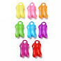 Opaque Acrylic Pendants, Eggplant