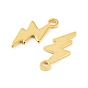 201 Stainless Steel Charms, Lightning Charm