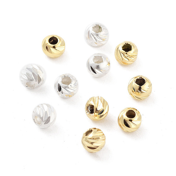 Латунные бусины, без кадмия и без свинца, круглые