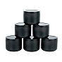 Tinplate Storage Box, Jewelry Box, with Slip-on Lid, for DIY Candles, Dry Storage, Spices, Tea, Candy, Party Favors, Round