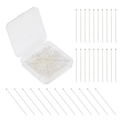 400 шт. Латунные штифты с шаровой головкой, для изготовления ювелирных изделий