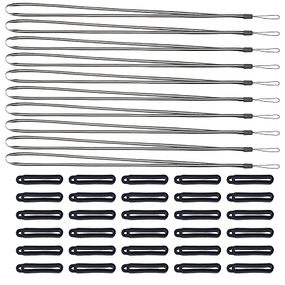 Набор для самостоятельного изготовления электронного стилуса и зажигалки с подвеской-ожерельем, защищающим от потери, включая резиновые ремешки, силиконовый кулон