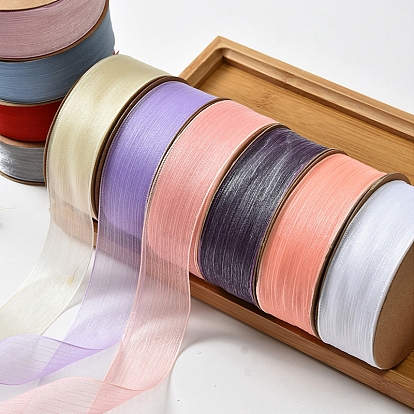 20 Yards Polyester Organza Ribbons, Garment Accessories, Gift Packaging