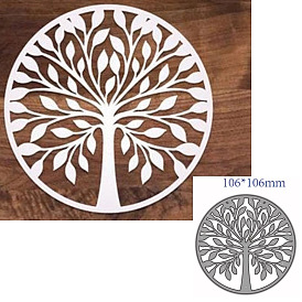 Tree of Life Carbon Steel Cutting Dies Stencils, for DIY Scrapbooking, Photo Album, Decorative Embossing Paper Card
