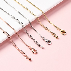 Регулируемая стойка покрытие латунь панцирные браслеты цепи для женщин, без кадмия и без свинца, 901 застежка из нержавеющей стали, долговечный