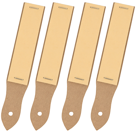 6Pcs Sandpaper File with Wood Pencil Sandpaper Board, for Sketch, Rectangle