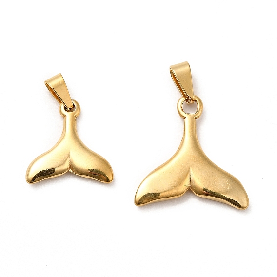 Вакуумное покрытие pvd 201 подвески из нержавеющей стали, форма хвоста русалки