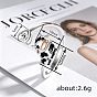 Браслет-манжета из латуни с микропаве, прозрачными кубическими циркониями и эмалью., сердце и скот, чёрные