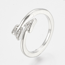 Einstellbare Ringe, Legierung Fingerringe, arrow