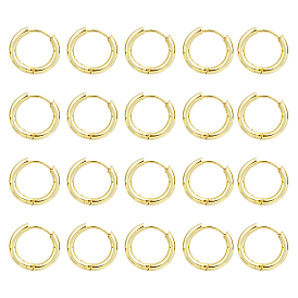 20шт. серьги-кольца Huggie Hoop из нержавеющей стали