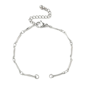 304 изготовление браслетов из витых цепей из нержавеющей стали