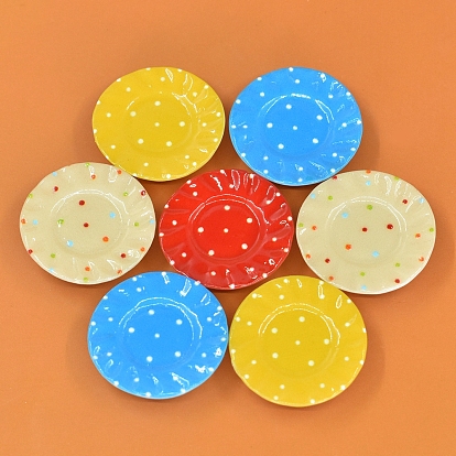 Пластины из смолы, миниатюрные украшения, для садовых кукольных домиков