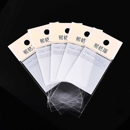 Прямоугольник ОПП целлофановые мешки, самозапечатывающиеся пакеты с отверстием для подвешивания