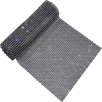 Обрезка хрусталя из пластиковой сетки, горный хрусталь чашка цепи, чёрные