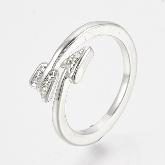 Einstellbare Ringe, Legierung Fingerringe, arrow