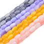 Natural Freshwater Shell Beads Strand, Dyed, Barrel