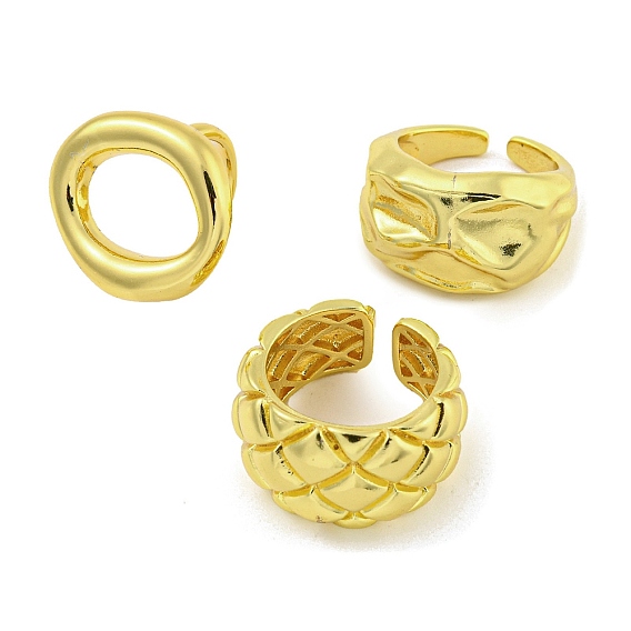 Латунные кольца-манжеты для женщин, без кадмия и без свинца