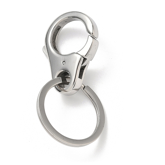 304 брелоки из нержавеющей стали, с карабин-лобстерами 