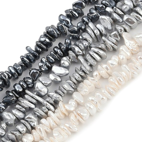 Гальванические оболочки жемчужные бусы пряди, чип