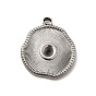 304 Stainless Steel Pendant Rhinestone Settings, Nuggets