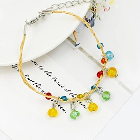 Colorful Cartoon Beaded Bracelet for Kids - Simple, Fashionable and Fun Jewelry