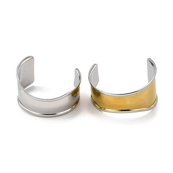 304 из нержавеющей стали манжеты браслеты, абстрактные браслеты для женщин