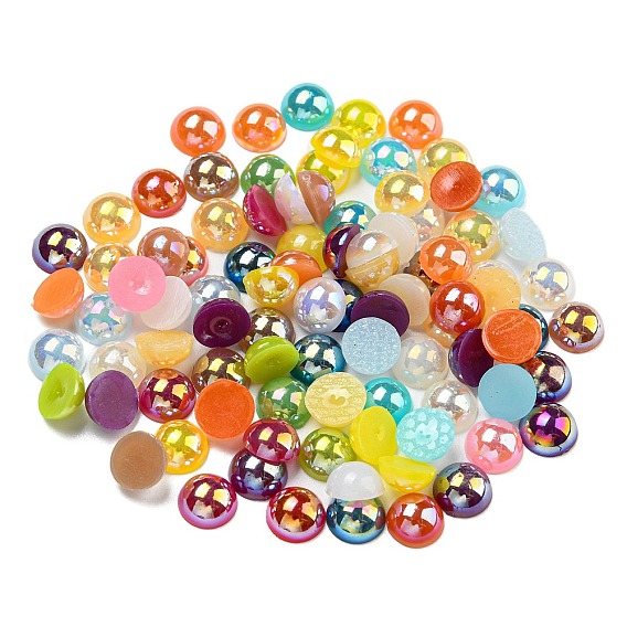 Гальванические акриловые кабошоны, полукруглый