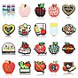 20Stk. 20 Stile Lern-/Lehrertag-Thema, lebensmittelechte Silikon-Fokalperlen