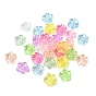 Transparent Acrylic Beads, Flower