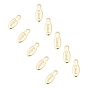 304 Stainless Steel Charms, Chain Extender Drop, Oval with Word Steel