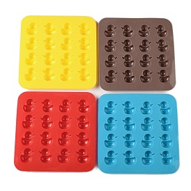 Square with Duck DIY Food Grade Silicone Mold, Cake Molds (Random Color is not Necessarily The Color of the Picture)