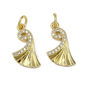 Латунные микро проложить кубического циркония подвески, долговечный, без кадмия и без свинца, стойки покрытие, с целью перехода в кольце