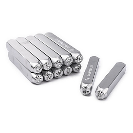 Eisen Metallstempel, zum Bedrucken von Metall, Kunststoff Plastik, Holz, Leder, Tiermuster