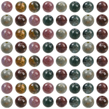 Природного индийского агата бисера, круглые