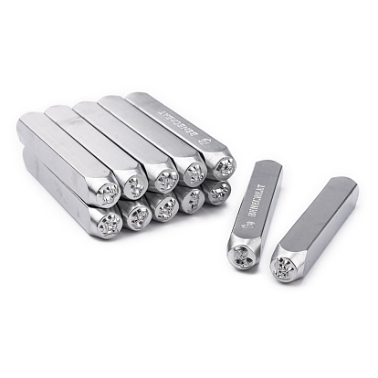 Eisen Metallstempel, zum Bedrucken von Metall, Kunststoff Plastik, Holz, Leder, Tiermuster
