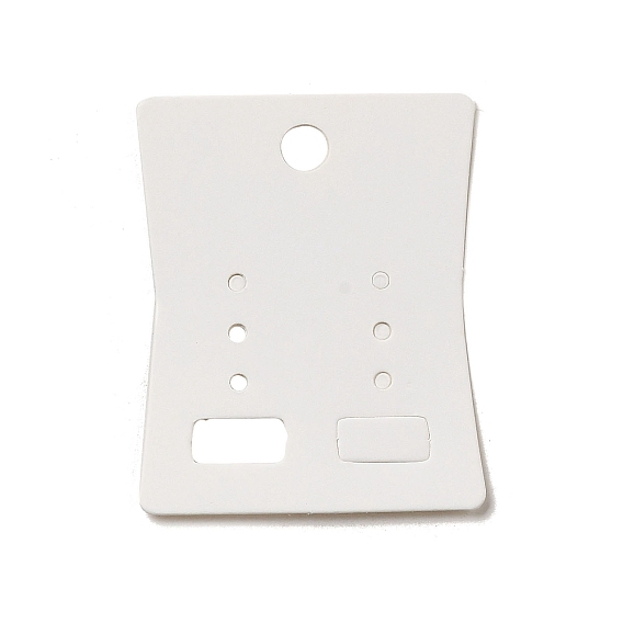 Бумажные карты дисплей, используется для серьги, прямоугольные