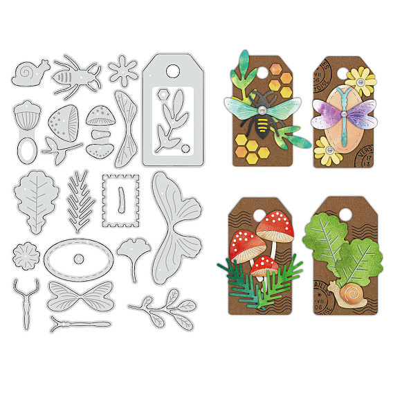 Углеродистая сталь разрезает трафареты, для diy scrapbooking, Фотоальбом, декоративная бумага для тиснения, цвет нержавеющей стали