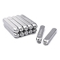 Iron Metal Stamps, for Imprinting Metal, Plastic, Wood, Leather, Animal Pattern