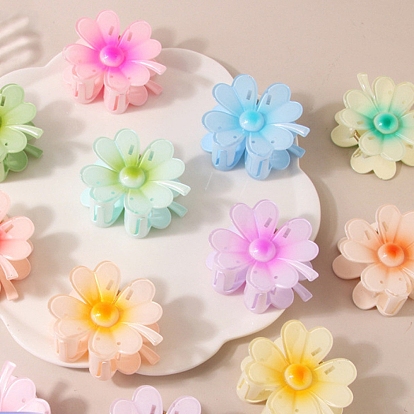 Заколки для волос с когтями из смолы, цветок